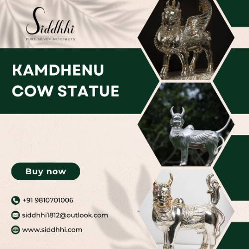 Bring Home Blessings with God Kamdhenu Cow from SIDDHHI