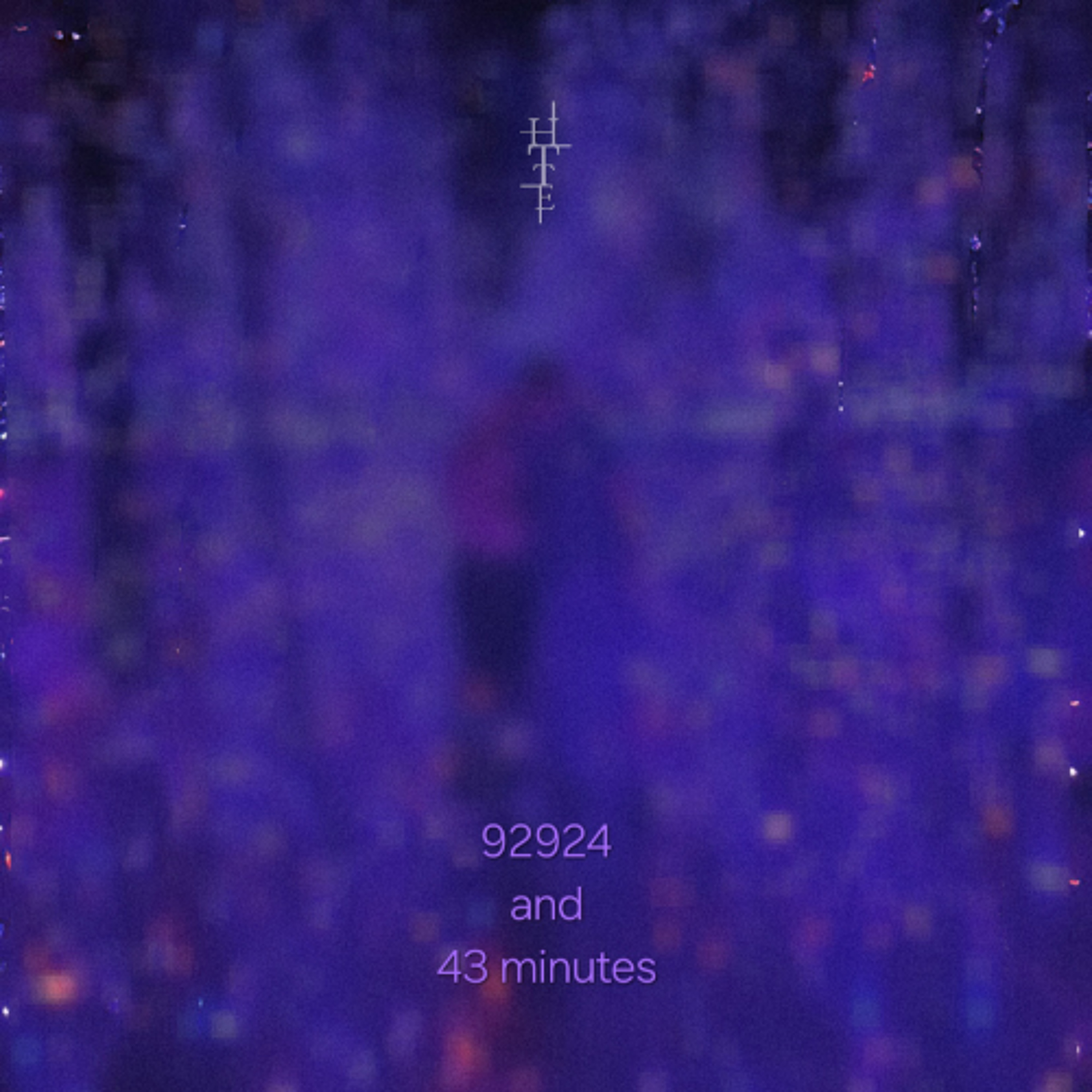92924 and 43 Minutes