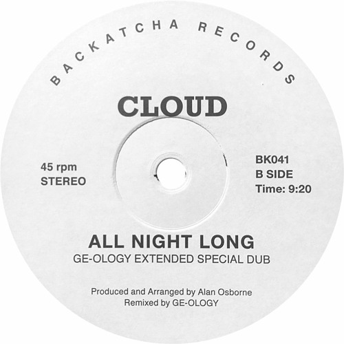 CLOUD All Night Long -  EXTENDED SPECIAL DUB by GE-OLOGY