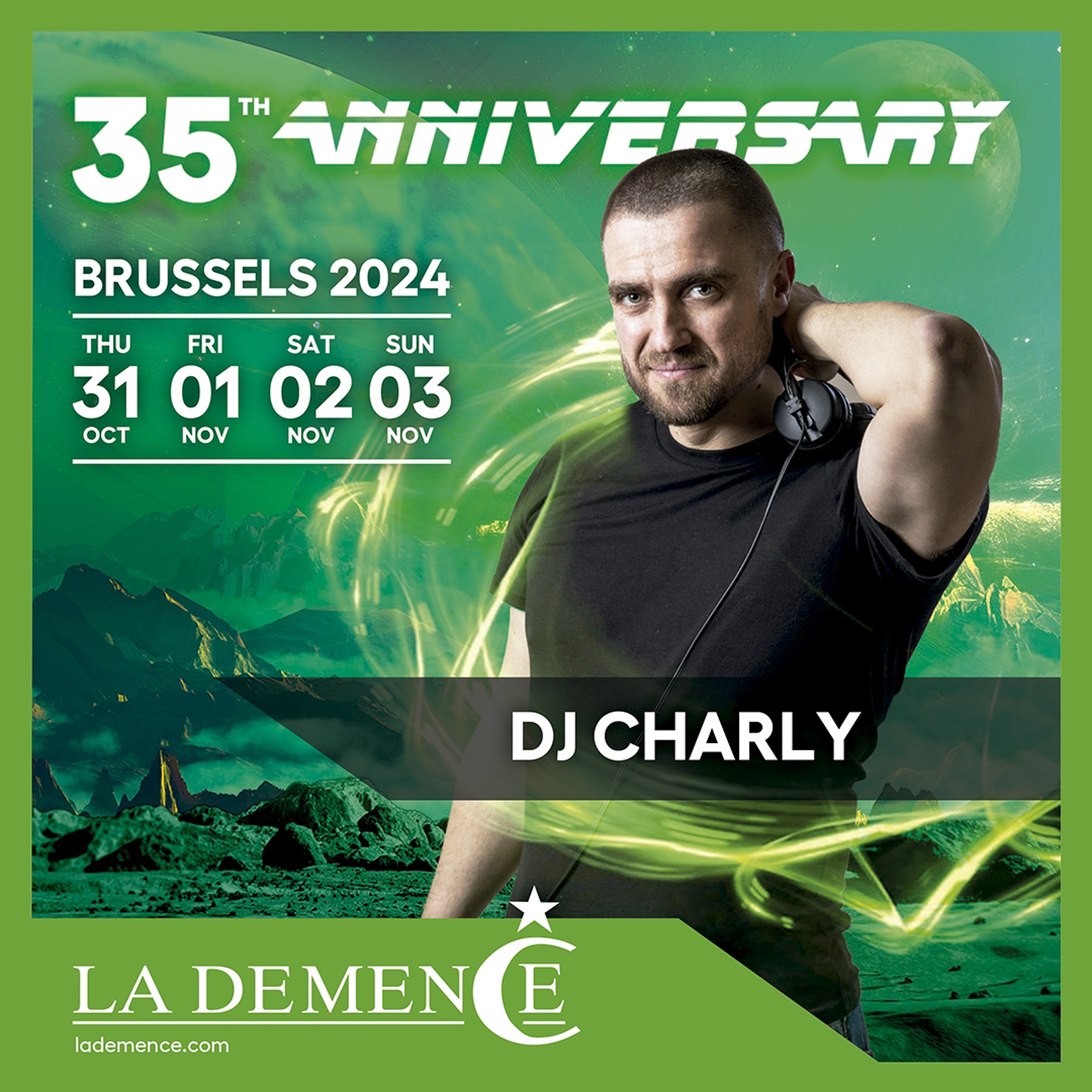 La Demence 35th Anniversary November 2024 episode artwork