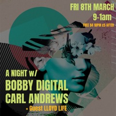 Promo mix By Carl Andrews  for Friday 8th March. White lion Streatham