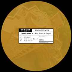 P r e m i e r e: Delectro - Acid Sharp Objekt [RAW QTRD028]
