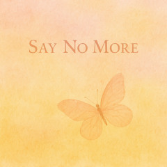 Say no more