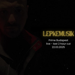 Lepkemusik live set Prime Budapest / last 2 hour cut / 22.03.2025