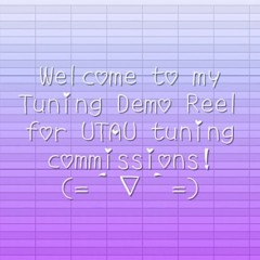 kimchi-tan's Demo Reel for UTAU Tuning Commissions! (2020)