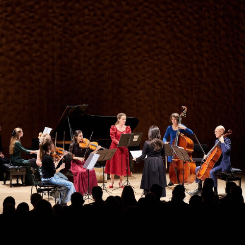 Das Perlgewebe (2024) for string quintet, piano and voice [Text by Ida Dehmel]