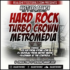 HUSTLERS BRUNCH FT ICE KID FROM STONE LOVE, HARD ROCK,TURBO CROWN & METRO MEDIA JAN 2021