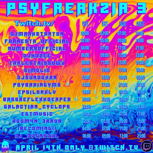 PSYFREAKZIA 3 FORRESTA live Twitch Stream