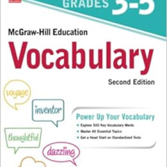 Access KINDLE 💏 McGraw-Hill Education Vocabulary Grades 3-5, Second Edition by Gary