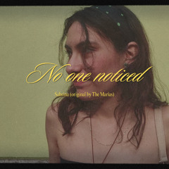 no one noticed - The Marías (cover) (fly to your city)