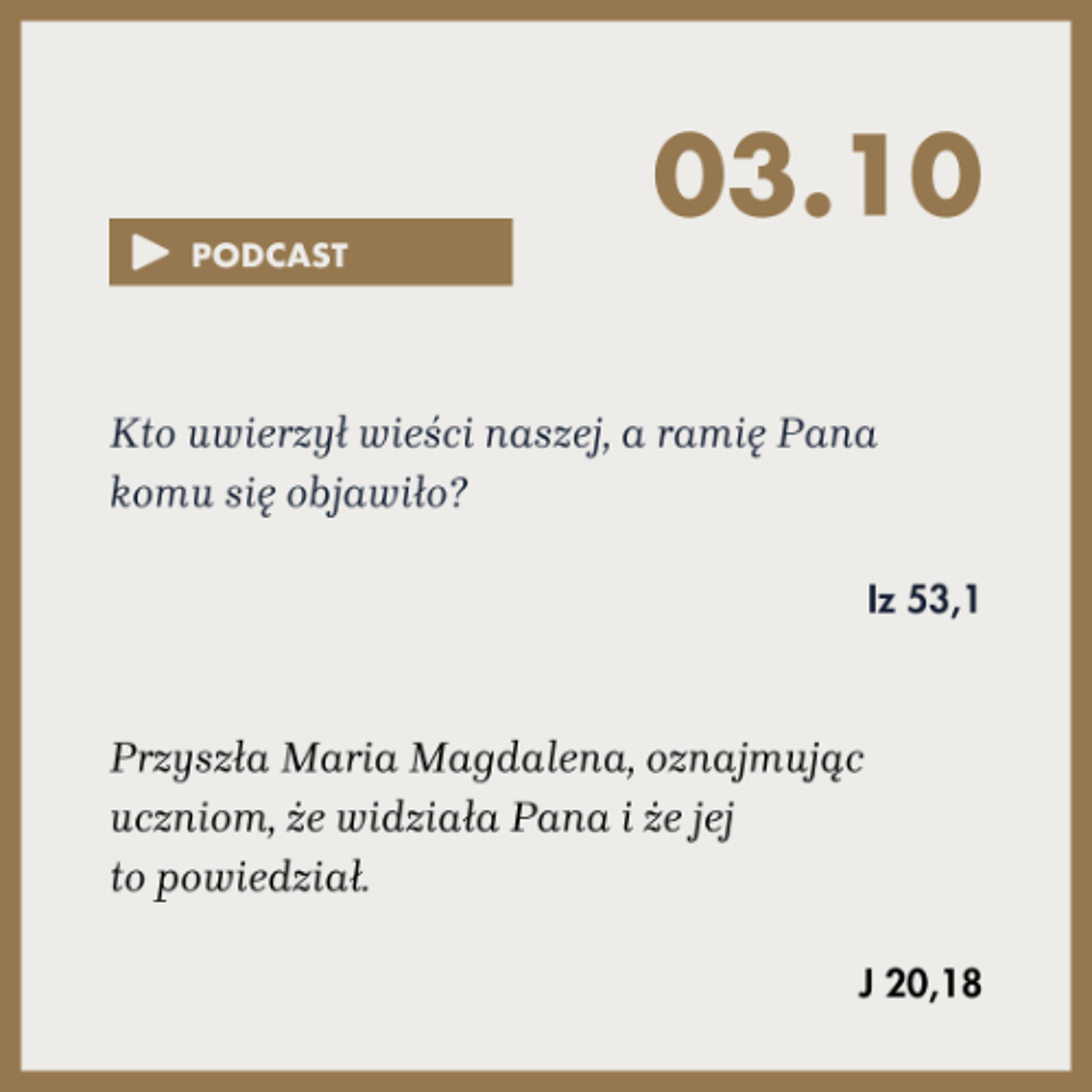 Poranek ze Słowem na 3 października 2025 episode artwork