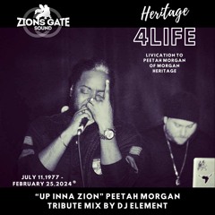 "UP INNA ZION" PEETAH MORGAN OF MORGAN HERITAGE TRIBUTE MIX BY DJ ELEMENT (ZGS) #REGGAE