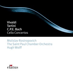 Bach, CPE : Cello Concerto No.2 in B flat major H436 : II Adagio