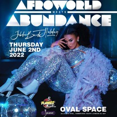 AfroWorld Meets Abundance Old Skool Dancehall Mix Bank Holiday June 2nd @ OVAL SPACE