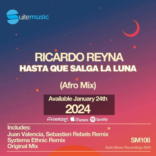 Ricardo Reyna - Hasta Que Salga La Luna (Juan Valencia & Sebastien Rebels Remix)