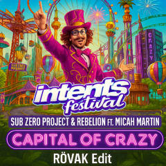Sub Zero Project & Rebelion - Capital Of Crazy (Official Intents Festival 2025 Anthem)(RÖVAK Edit)