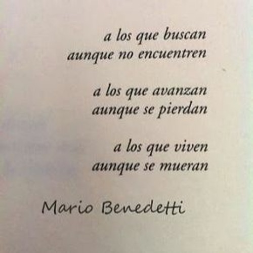 Ausencia, por Mario Benedetti -