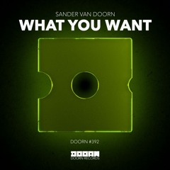 Sander van Doorn - What You Want [OUT NOW]