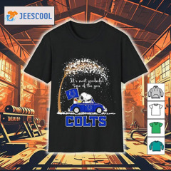 Peanuts It's Most Wonderful Time Of The Year Indianapolis Colts Shirt