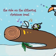 the ride on the slithering christmas treel