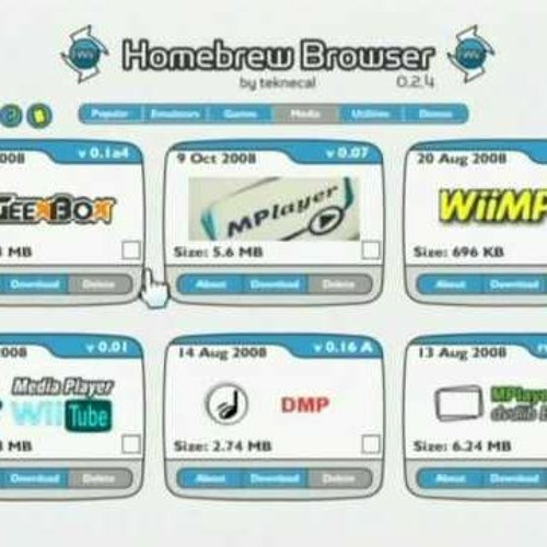 Main Theme - Homebrew Browser