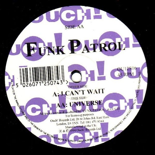 Funk Patrol – I Can't Wait (Original Mix)