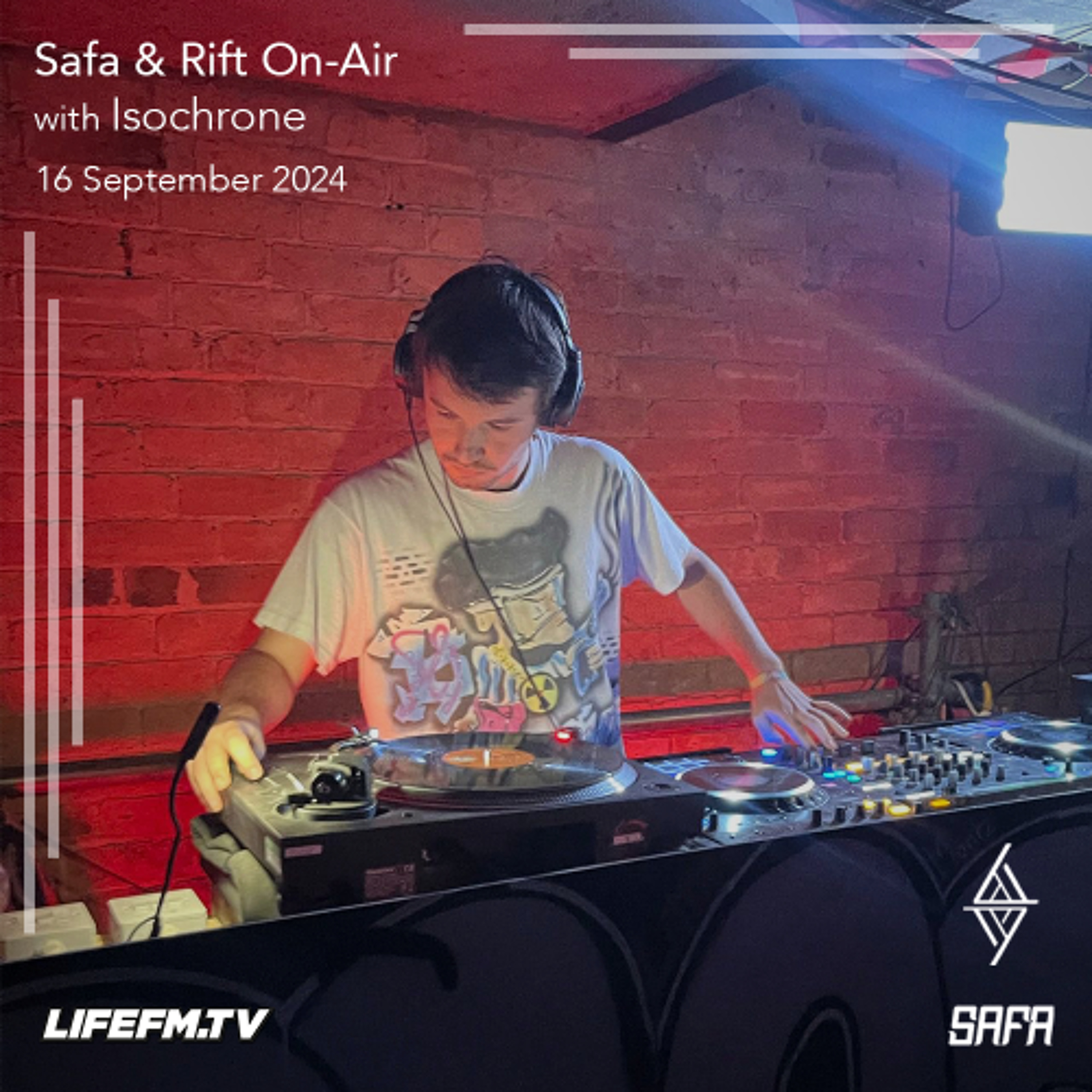 Safa & Rift On-Air - Episode 8 w/ Isochrone [September 2024] episode artwork