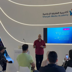 Sharjah Media Academy workshops at IGCF (11.9.25)