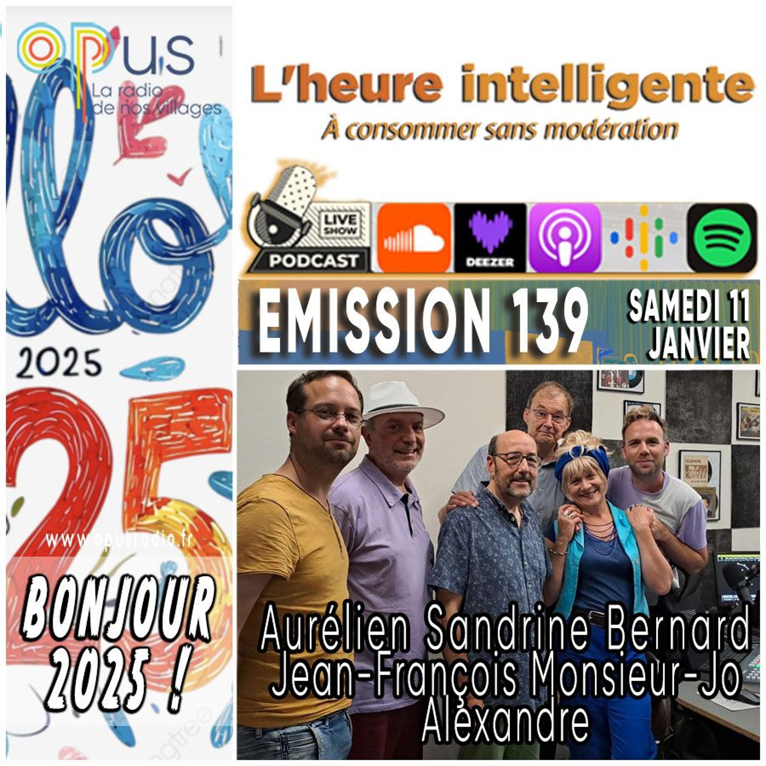 L’heure intelligente EM139 - 11/01/25 : bonjour 2025, l'actu du moment !