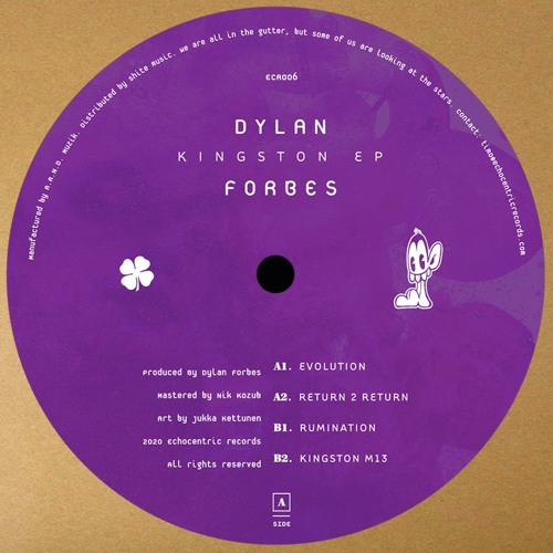 Dylan Forbes - Kingston EP - ECR006
