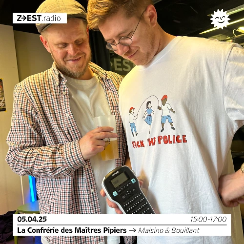 La Confrérie des Maîtres Pipiers avec Malsino & Bouillant Soundcloud podcast image for