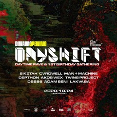 Twins Project@DinamOpening ❚ Dayshift ❚ 1st Birthday Bash ❚ 10.24. ❚ Győr