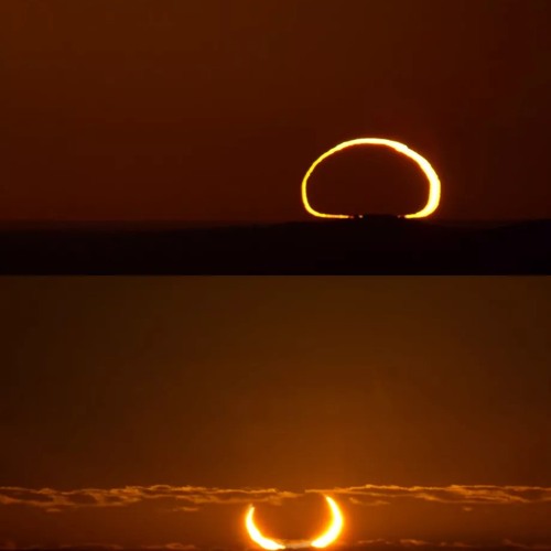 Solar eclipse at sunset DJ Mix