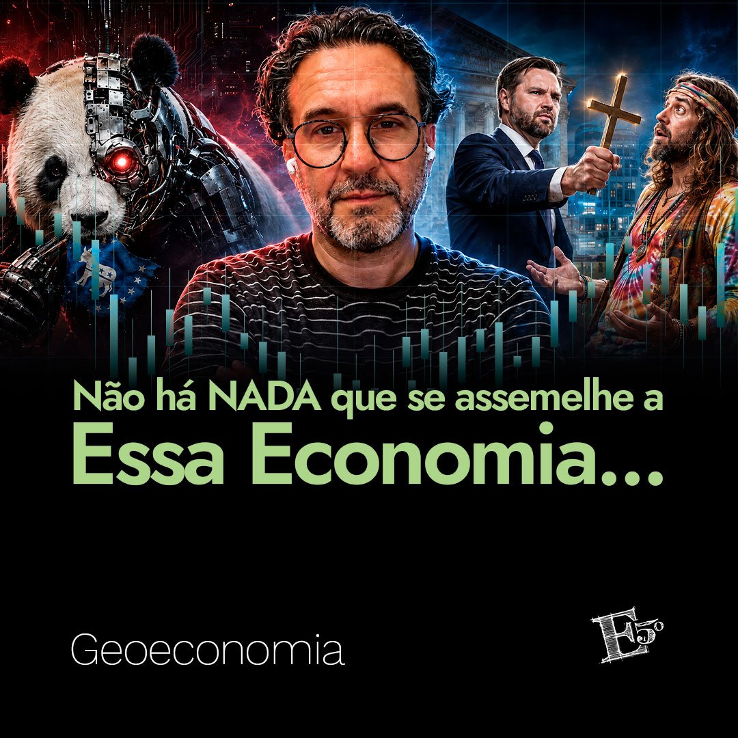 Não Há NADA Que Se Assemelhe a Essa Economia... | GEOECONOMIA - Ep. 106 episode artwork