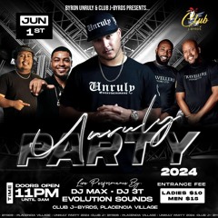 Byron Unruly Party Live