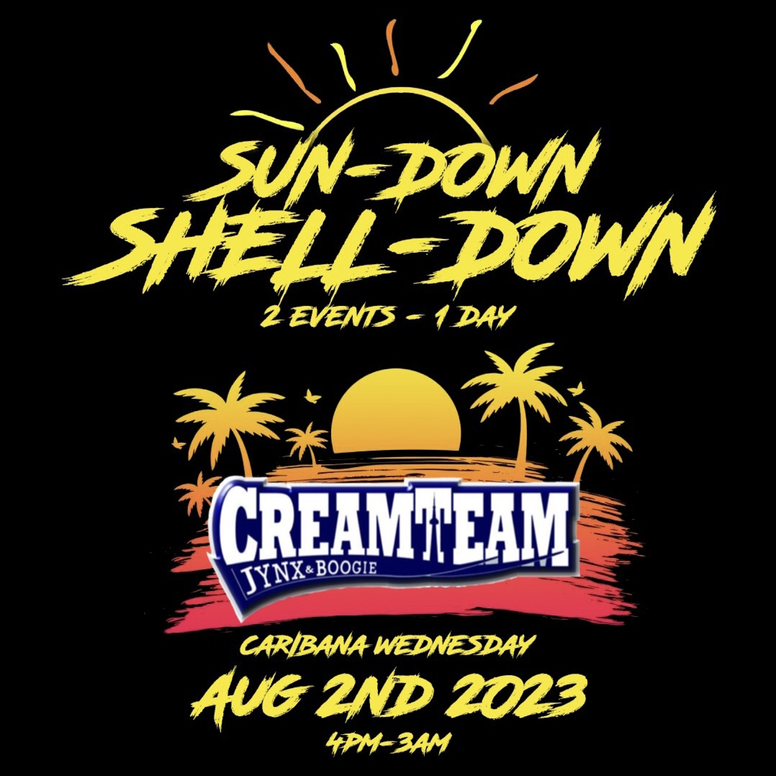 CREAM TEAM LIVE @ CALYPSO HUT 08/02/23 (Soca & Reggae)