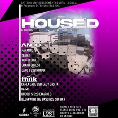 House'D Basement45 Bristol UK 20.05.23 - Tech House Mix
