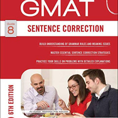 [GET] PDF 📘 GMAT Sentence Correction (Manhattan Prep GMAT Strategy Guides) by  Manha