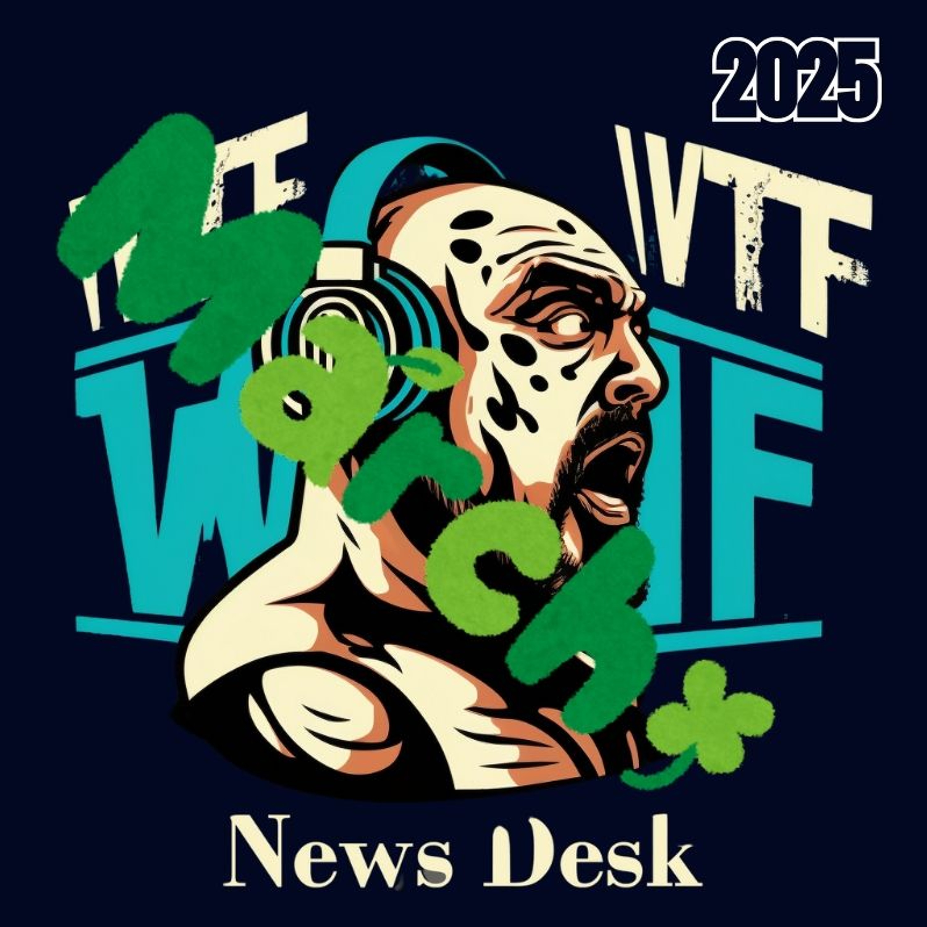 Cool Kids Countdown Ep 170: "The WTF News Desk, " March, 2025 Episode 935 episode artwork