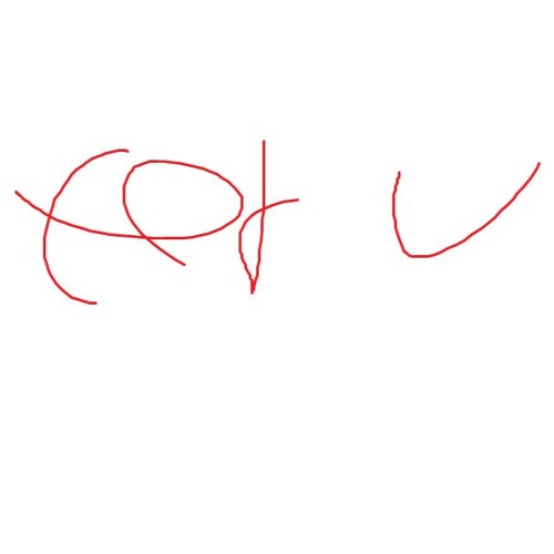 for u