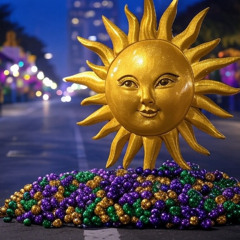 You Are My Sunshine - Mardi Gras style