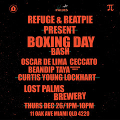 BEANDIP- Refuge/ Beatpie boxing day bash closing set