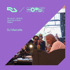 RA Live - DJ Marcelle - Horst Arts & Music 2025, Belgium