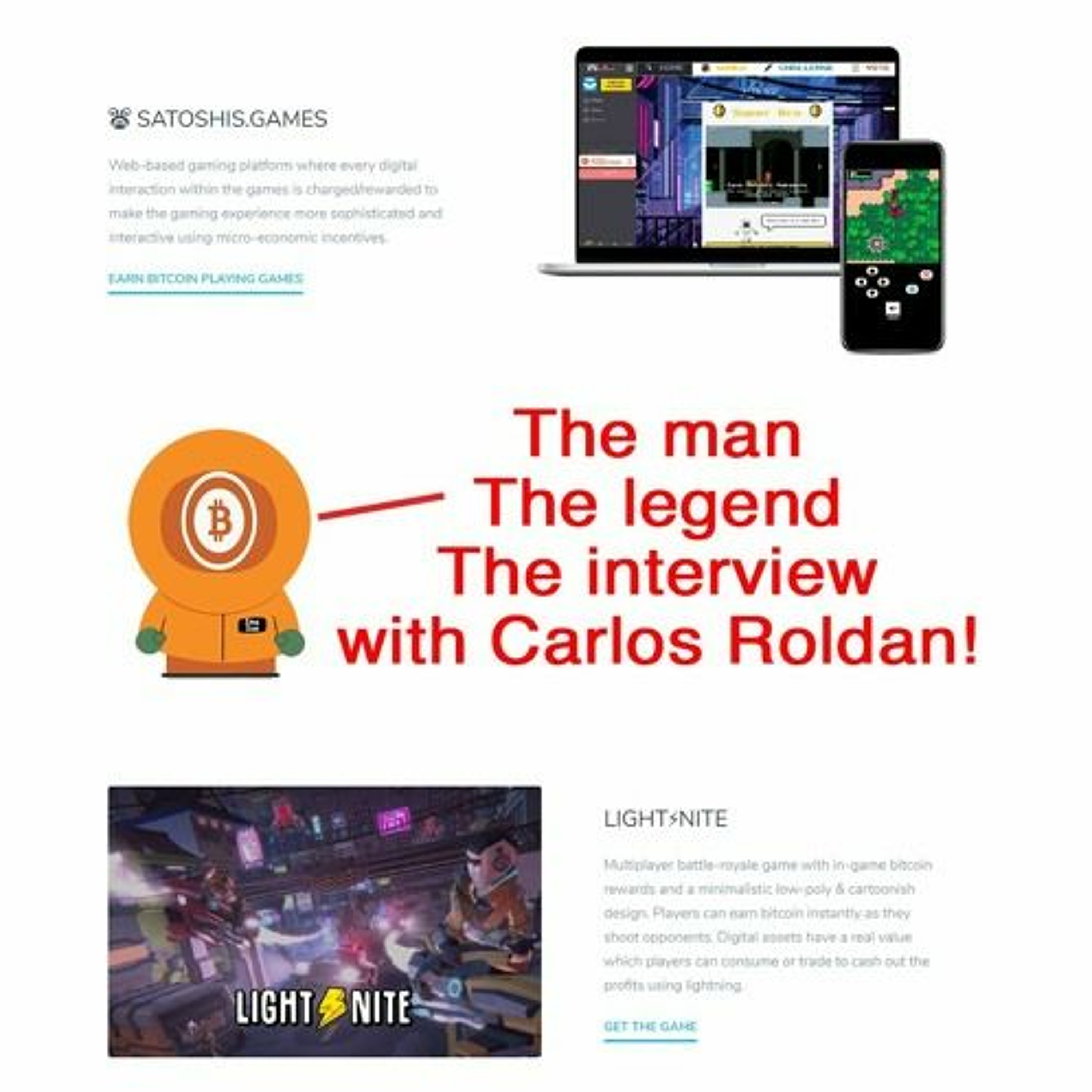 Bitcoin And . . . Rerun: Carlos Roldan