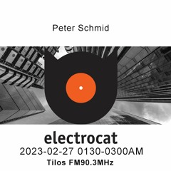 Peter Schmid @ Electrocat 2023-02-27 Tilos Radio FM90.3MHz