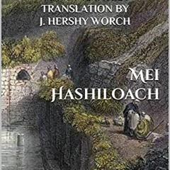 ❤️ Download Mei Hashiloach: A Hebrew-English Translation of the Hasidic Commentary on the Torah