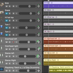 'Satch and Diz' Falmouth Creative Music Technology Drum Recording Assessment (with play along)
