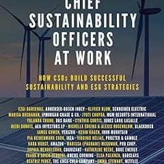 ~Read~[PDF] Chief Sustainability Officers At Work: How CSOs Build Successful Sustainability and