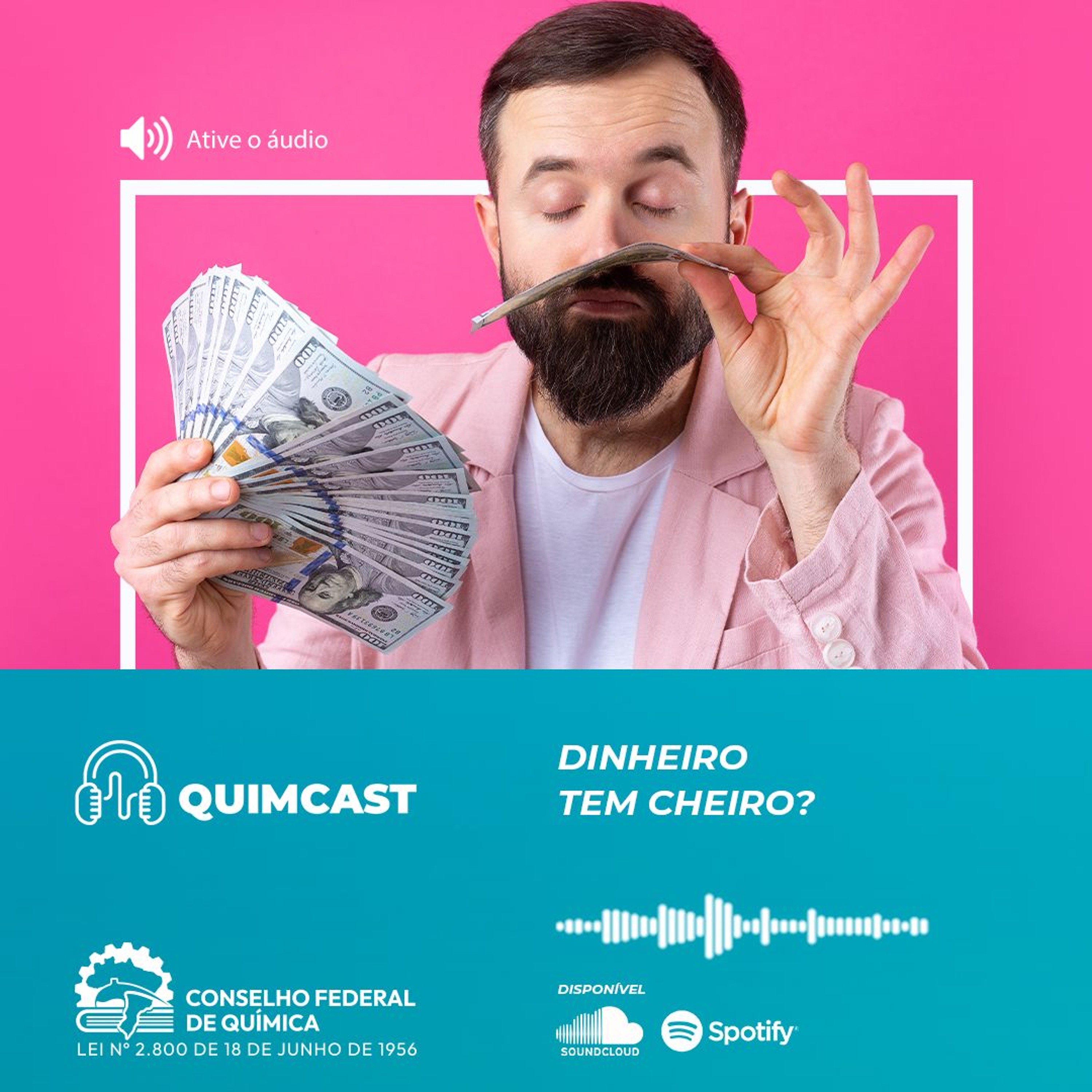 QuimCast #160 | Dinheiro tem cheiro? episode artwork