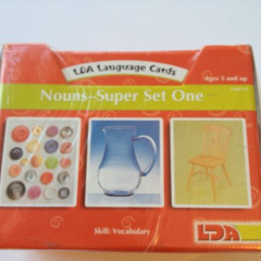 [Read] PDF ✏️ Nouns Language Cards Super Set One (Spanish and English Edition) by  Sc